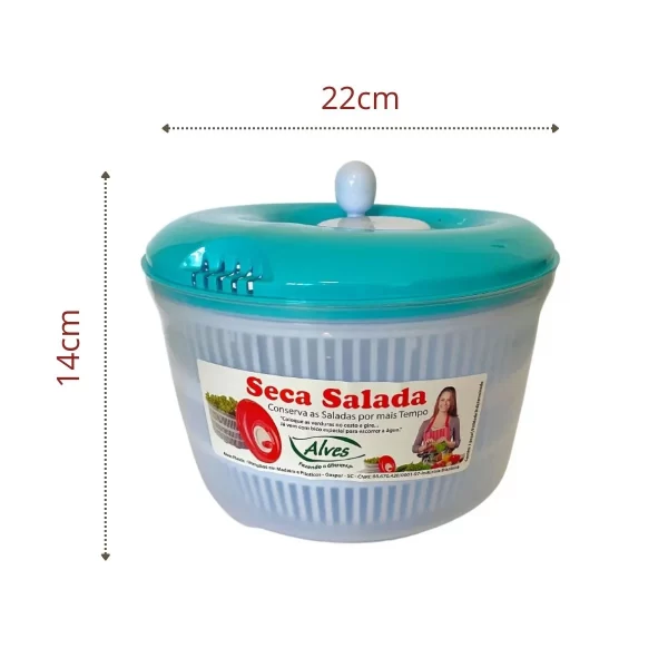 Seca Salada 4,5 Litros - Alves - Imagem 4