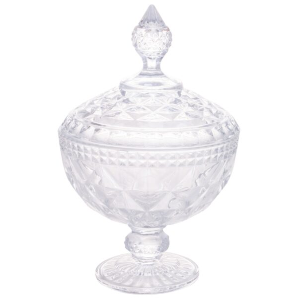 Potiche/ Bomboniere Com Pé Diamond- Lyor - Imagem 2